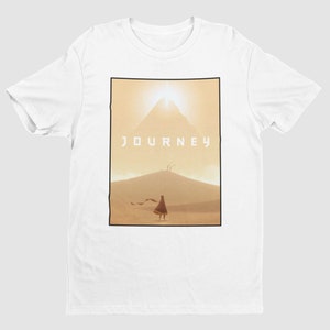 Journey Game Cover Art Premium Unisex T Shirt | Gifts for Him, Her, DMC Fans, Gamers, and Collectors