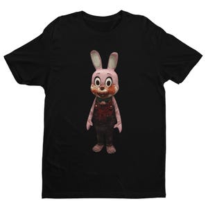 Robbie Rabbit Silence Hill Premium Unisex T Shirt | Character Art | Gifts for Him, Her, Silent Hill Game Lovers and Collectors
