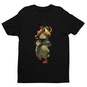 Makoto SF3_ Third Strike 3S premium uniseks T-shirt | Karakterkunst | Cadeaus voor hem, haar, gameverzamelaars en arcadegamefans