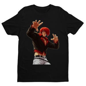 Iori Yagami T-Shirt: KOF XII Portrait - King of Fighters Fan Art