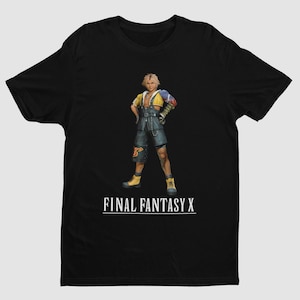 Final Fantasy X Tidus Key Art Premium Unisex T-shirt | Gifts for Him, Her, Final Fantasy Fans and Collectors