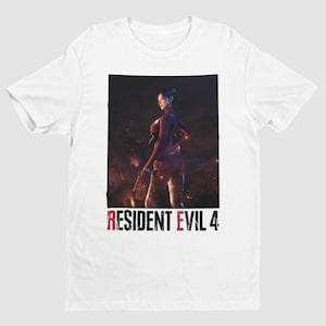 Resident Evil 4 Remake Premium Unisex T Shirt | Ada Wong Design V1 | Gifts for Him, Her, Game Collectors and Resident Evil Fans