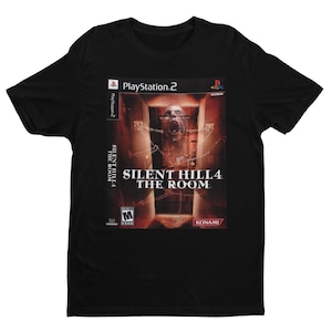 Silence Hill 4 The Room Cover Premium Unisex T-shirt | Retro PS2 Design | Gifts for Him, Her, Silent Hill Game Lovers and Collectors
