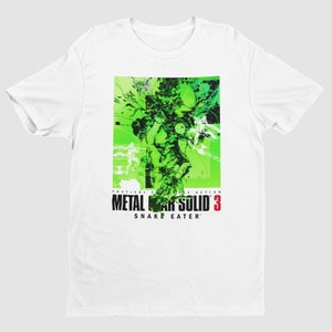 Metal Gear Solid 3 Snake Eater Premium Unisex T Shirt | Exclusive Design | Gifts for Him, Her, MGS Fans, Gamers and Collectors
