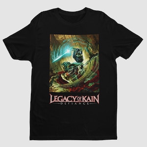 Kain Reaver  Key Art Premium Unisex T Shirt | Legacy of Kain Defiance | Gifts for Him, Her, MGS Fans, Gamers, and Collectors
