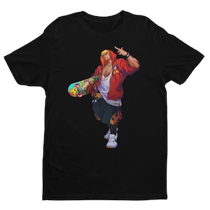Ken Masters T-Shirt | Street Fighter Music Art Tee