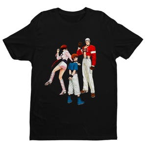 Team Orochi KOF98 T-shirt: Character Art for Arcade Game Fans