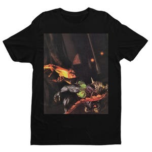 OG KI Cover V1 Premium Unisex T-shirt | Character Art | Gifts for Him, Her, Game Collectors and Arcade Game Fans