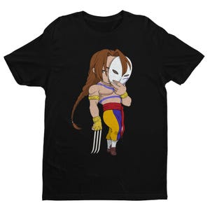 Chibi Vega Claw Ultra SF4 Premium Unisex T-shirt | Character Art | Gifts for Him, Her, Game Collectors and Arcade Game Fans