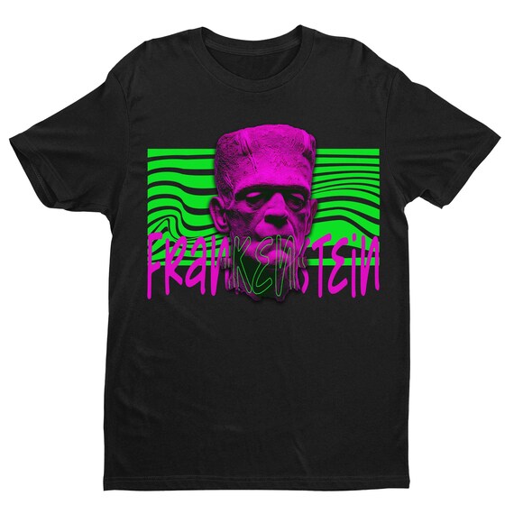 ヴィンテージ フランケンシュタイン 映画シャツ：レトロホラーTシャツ