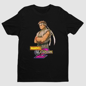Ryu MVC2 Classic Arcade Game Premium Unisex T-shirt | Exclusive Design | Gifts for Him, Her, MVC2 Game Lovers and Collectors