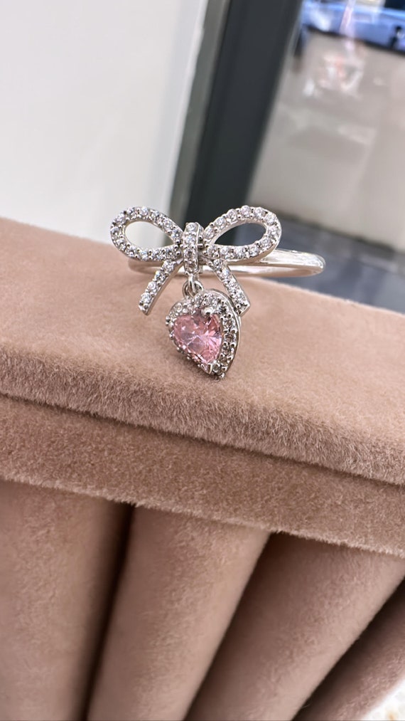 STAR JEWELRY ハート リング　925 K14 CZ Amazon.com: 925 Sterling Silver Shiny Full Diamond Heart