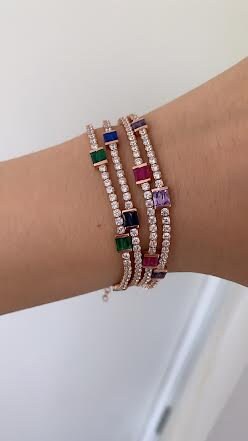 Swarovski infinity bracelet - Etsy 日本