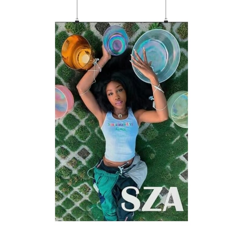 SZA Album Cover Matte Poster - Etsy