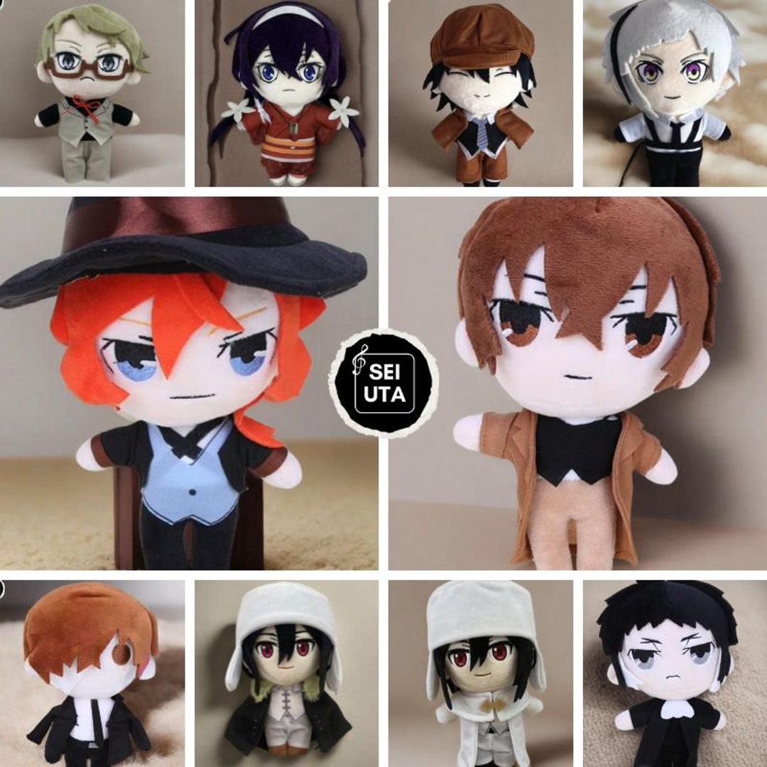 Bungo Stray Dogs Plus Doll Anime. Chuuya, Dazai, Fyodor, Ranpo, Atsushi ...