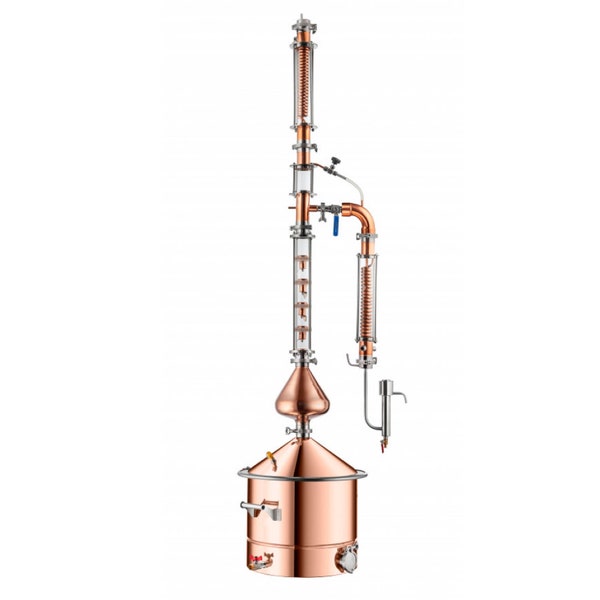 Hydrosol Distiller, Fresh Hydrosol Maker, Portable Stainless Steel Steam Distillation for Herb Extractions Distillation Kit for Homemade