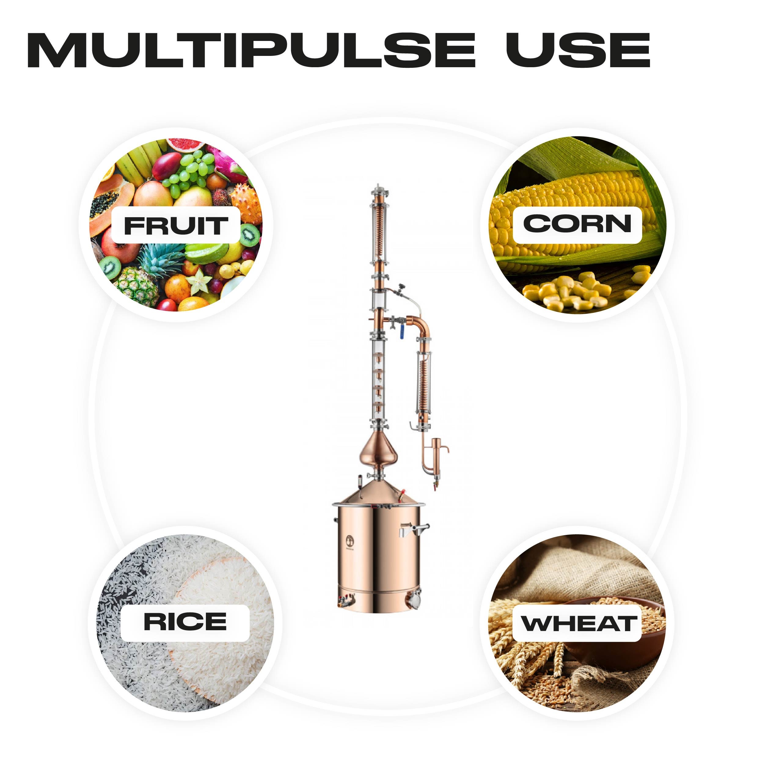 Hydrosol Distiller, Fresh Hydrosol Maker, Portable Stainless Steel