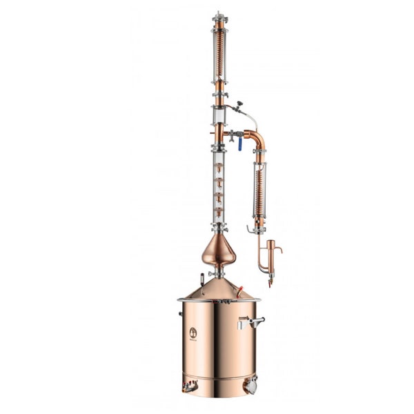 Hydrosol Distiller, Fresh Hydrosol Maker, Portable Stainless Steel Steam Distillation for Herb Extractions Distillation Kit for Homemade