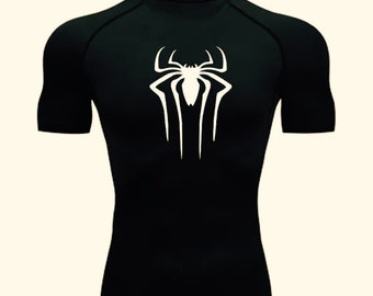 T-shirt à manches courtes SPIDERMAN COMPRESSION TOP