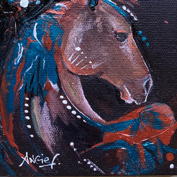 Portrait de cheval - Equitation - Cheval mystique #3