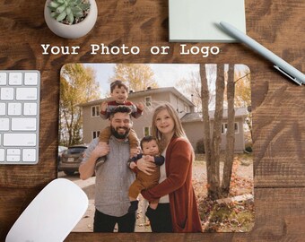 Custom Mouse Pad – Add Your Logo or Photo – Personalized with Your Design