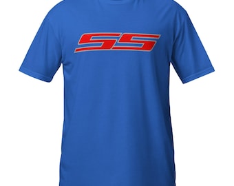 SS Muscle Car T-Shirt - Super Sport, Muscle, American, Power, Powerful, Performance, Track, v8, Soft, Gildan