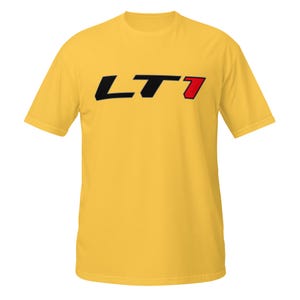 LT1 V8-T-shirt: spier, Amerikaans, kracht, krachtig, prestatie, baan, v8, zacht, Gildan