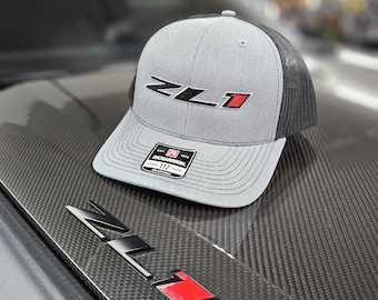 ZL1 Trucker Cap - Muscle, American, Power, Performance, Richardson 112, Pre-Curved, Adjustable