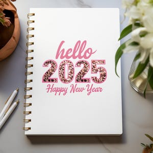 Hello New Year New Me Journal: Your Fresh Start Awaits