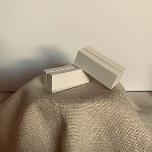 Kartenhalter | Fotohalter | aus Beton | modern und Schlicht | DIY | Betondeko | Geschenkidee