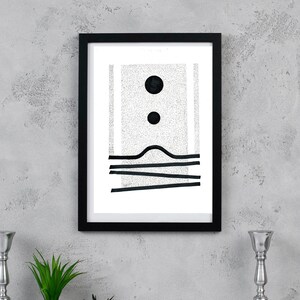 Black and White Prints, DIGITAL DOWNLOAD, Modern Wall Art, Line Art, Brush Strokes, Boho Decor, Printable Black and White Abstract Wall Art