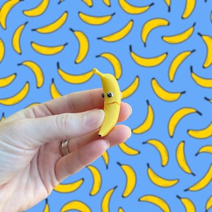 Mini Banana Fidget Toy - Banana Fidget - Funny Pocket Fidget - Interactive Desk Toy - Stress Relief Fidget - Fruit Fidget image 4