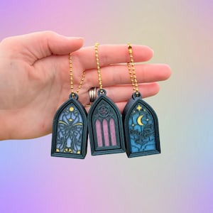Fantasy Stained Glass Clicker Fidget | Dragon, Fairy Wings, Romantasy Gift | BookTok Reader Decor, Pixie Wings, Romantasy Fidget, Gothic