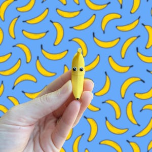 Mini Banana Fidget Toy - Banana Fidget - Funny Pocket Fidget - Interactive Desk Toy - Stress Relief Fidget - Fruit Fidget image 3
