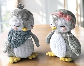 Crochet Penguin Amigurumi – Adorable Handmade Toy - Amigurumi Gift
