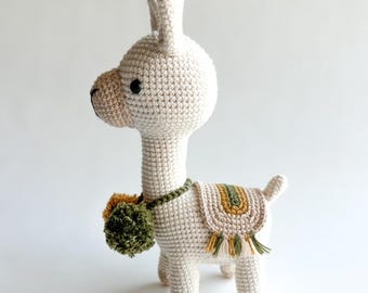 Crochet Alpaca - Handmade Amigurumi Alpaca - Soft Toy Gift