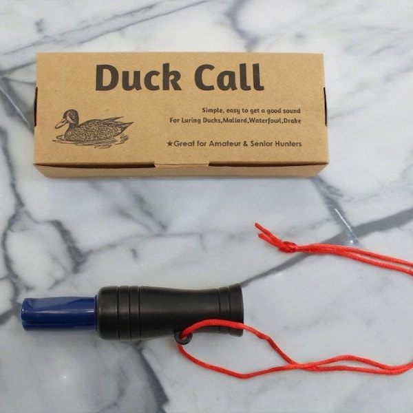 Outdoor Survival Whistle Hiking Whistle, Camping Animal Calls, Green Headed Duck Pleading Sound, Simulated Duck Sound Whistle