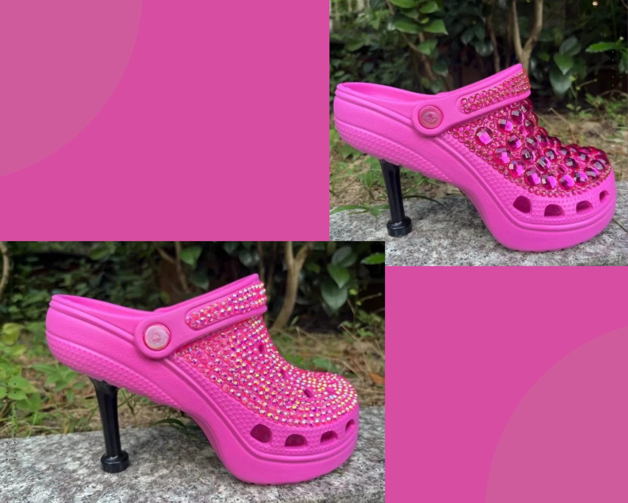 stiletto clogs