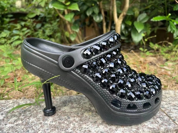stiletto clogs