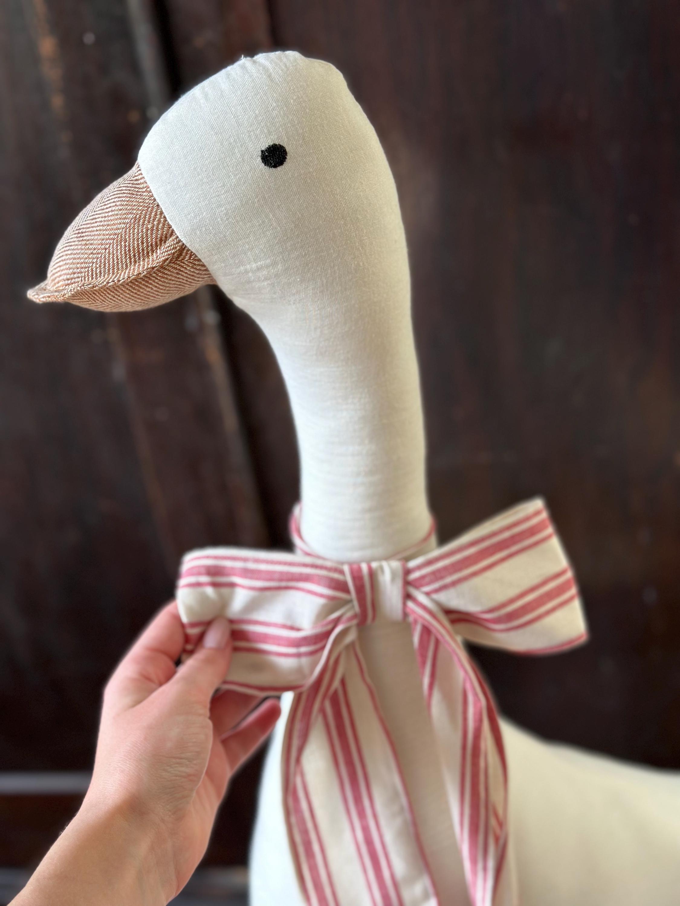 Springtime Goose Giant Spring Goose Plushie - Etsy