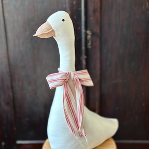 Giant spring goose plushie