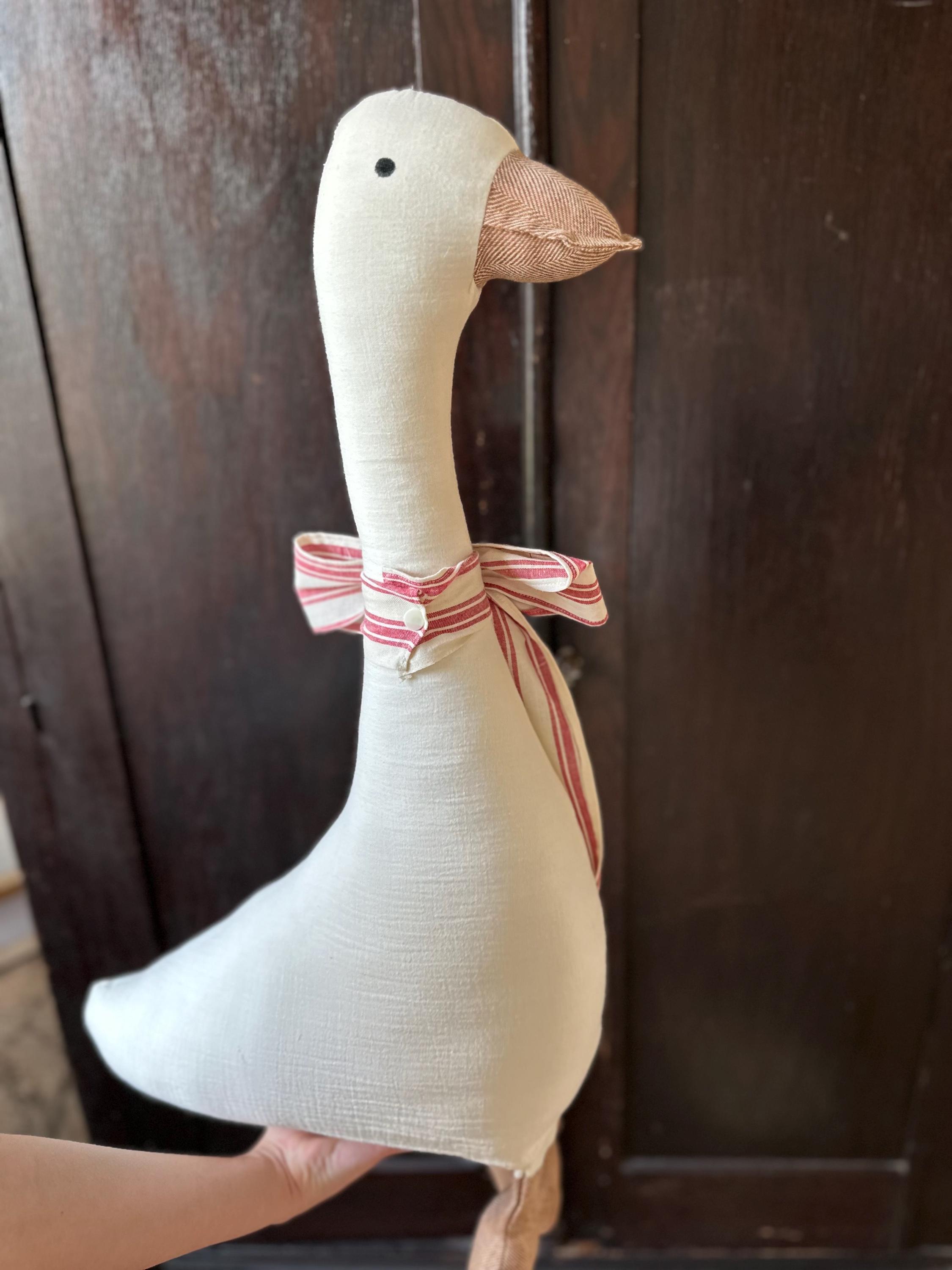 Springtime Goose Giant Spring Goose Plushie - Etsy