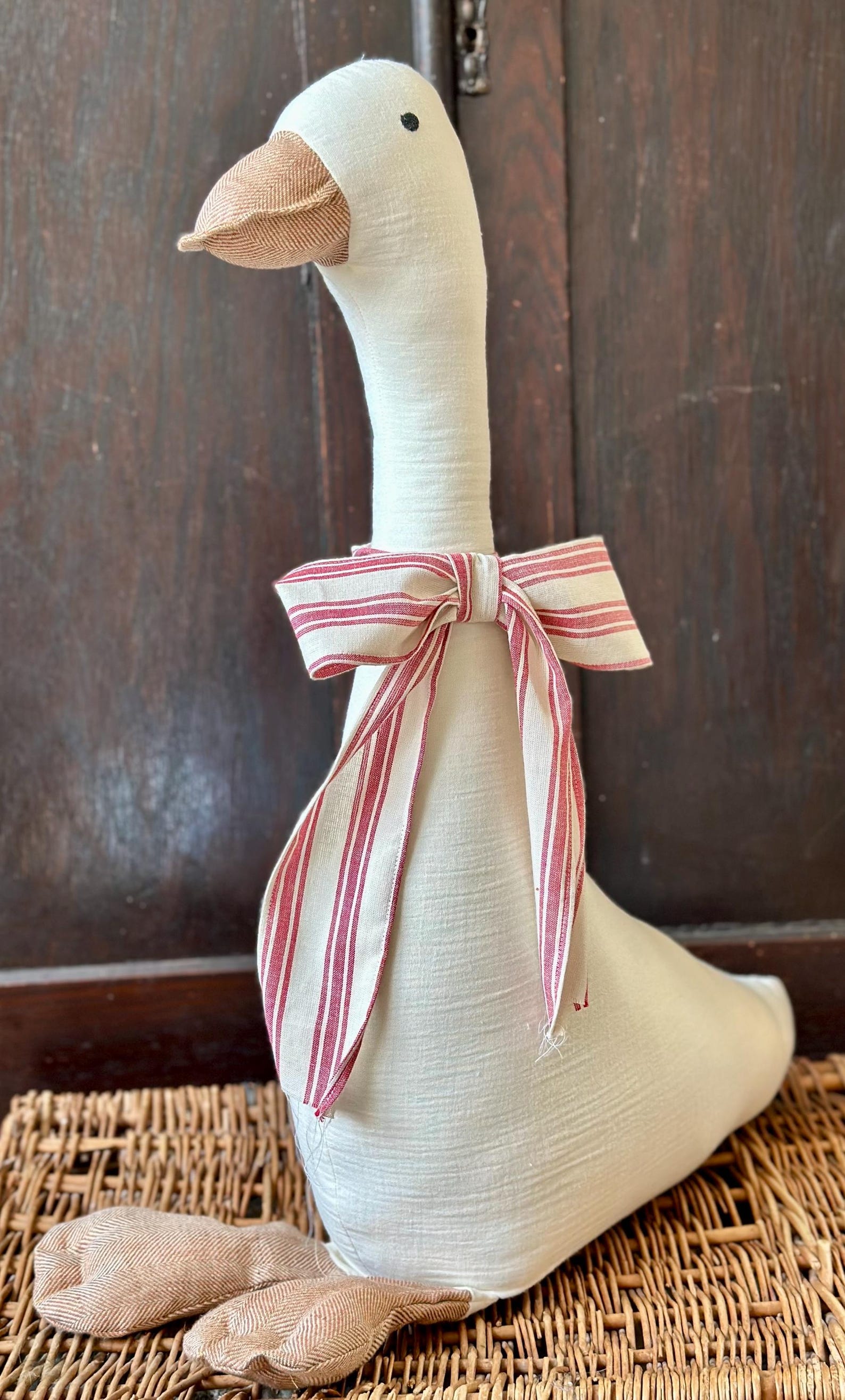 Springtime Goose Giant Spring Goose Plushie - Etsy