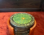 Hobbit Door Coasters with Holder