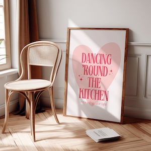 danse autour de la cuisine rose de Zazzle.be Liste d'envies Vous avez des idées ? Art mural imprimable | Décoration de dortoir | Téléchargement numérique | Décoration intérieure esthétique