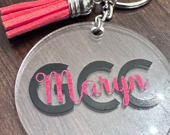 Acrylic Key Ring