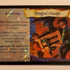 Dragon's Escape 4/116 Basis Set Harry Potter Sammelkartenspiel