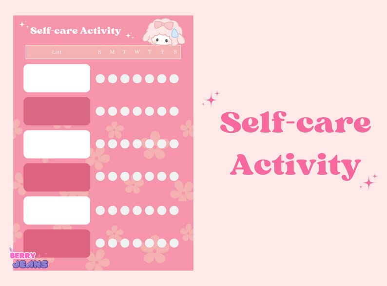 Kawaii 2024 Planner, Cute Planner for 2024, Girly Daily Planner