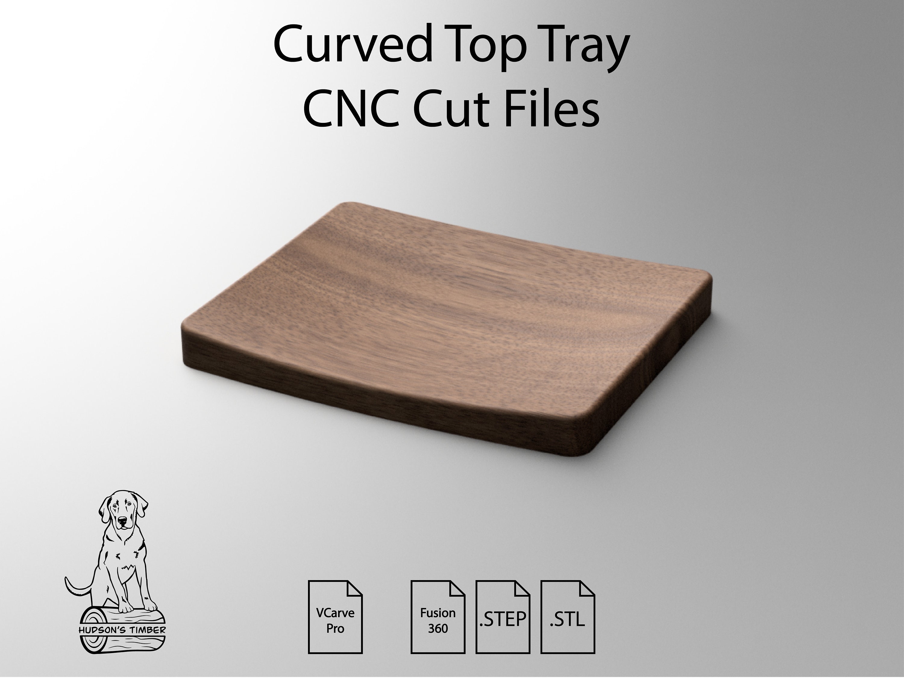 Concave File Curved Top Concave Valet Tray CNC Files. Vcarve Toolpaths Included - Etsy