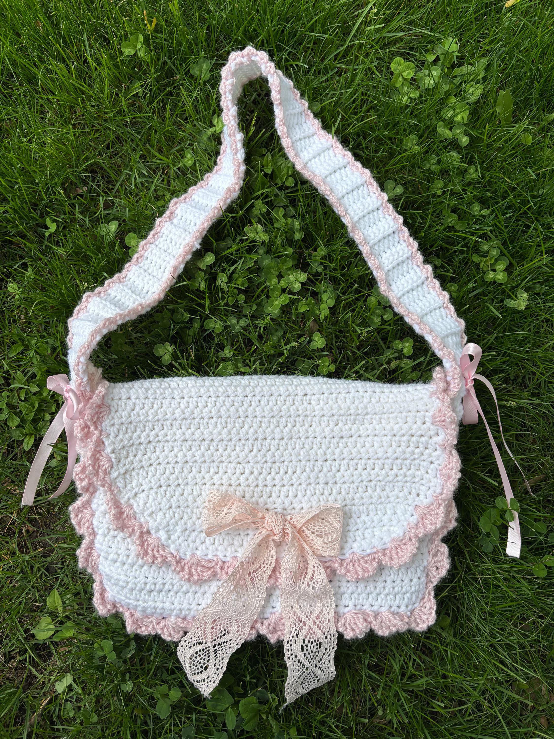 26 Messenger Bag Crochet Patterns for Stylish Crossbody Makes 1 Crochet Bow Purse Pattern: Beginner Coquette Messenger Bag